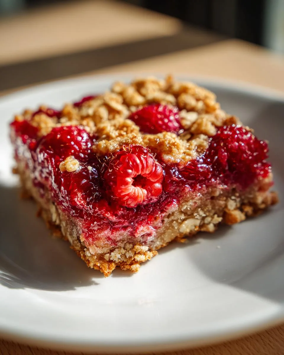 Raspberry Almond Breakfast Bars - detail 4