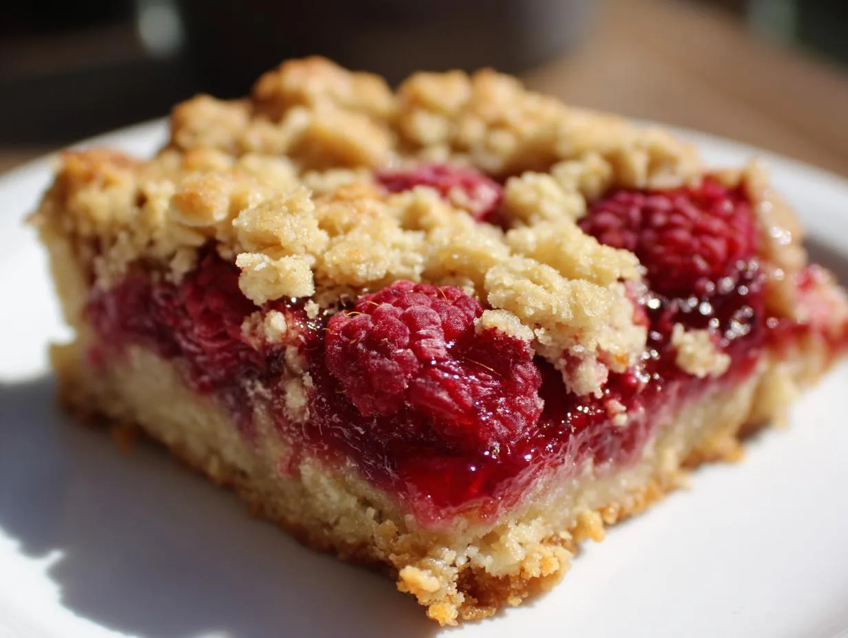 Irresistible Raspberry Almond Breakfast Bars in 45 Minutes