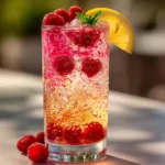 Raspberry Lemon Spritzer Mocktail