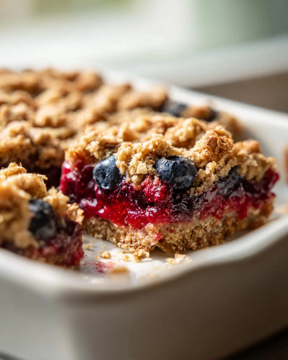 Red White Blue Oat Bars - detail 1