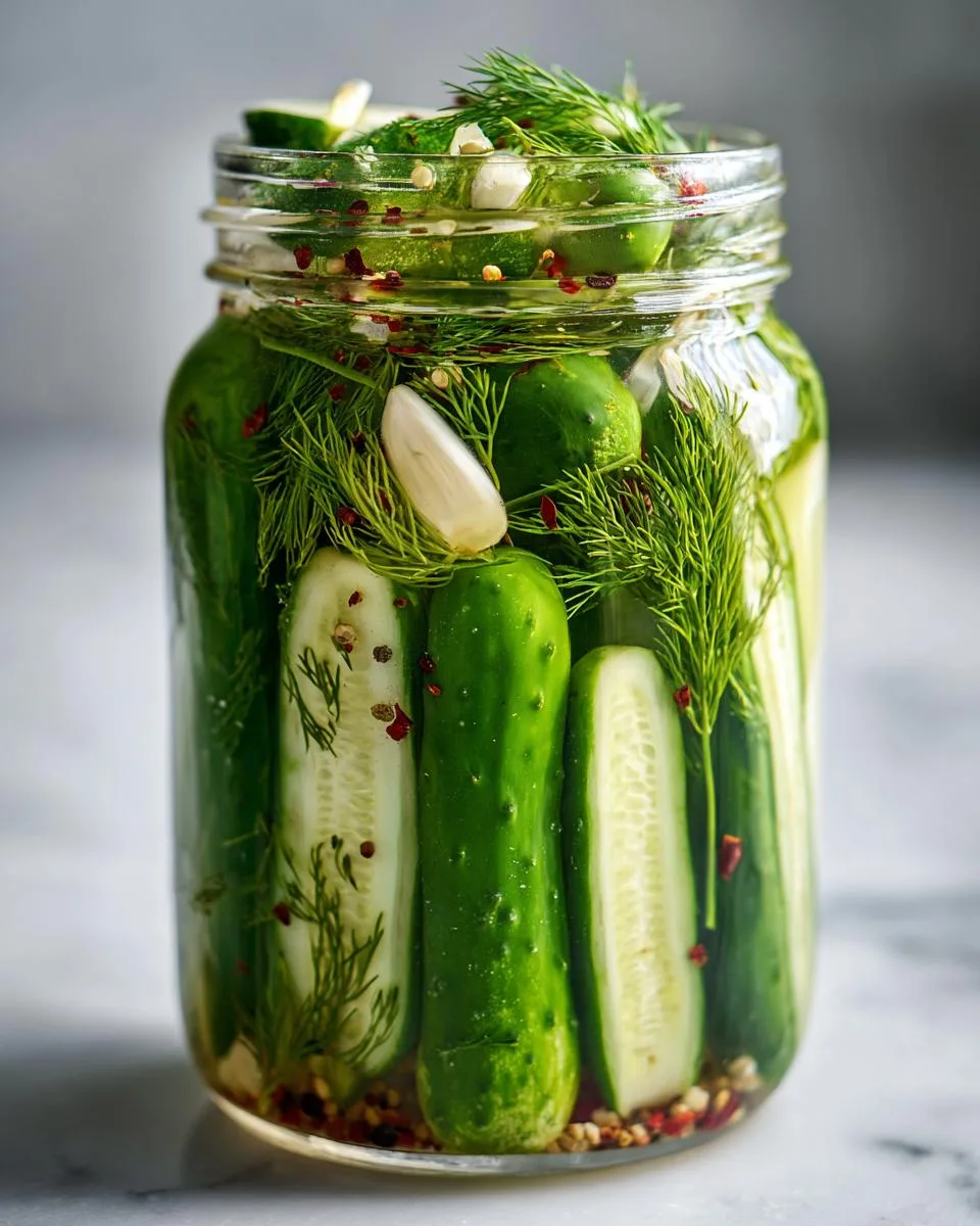 Refrigerator Pickle Spears - detail 3
