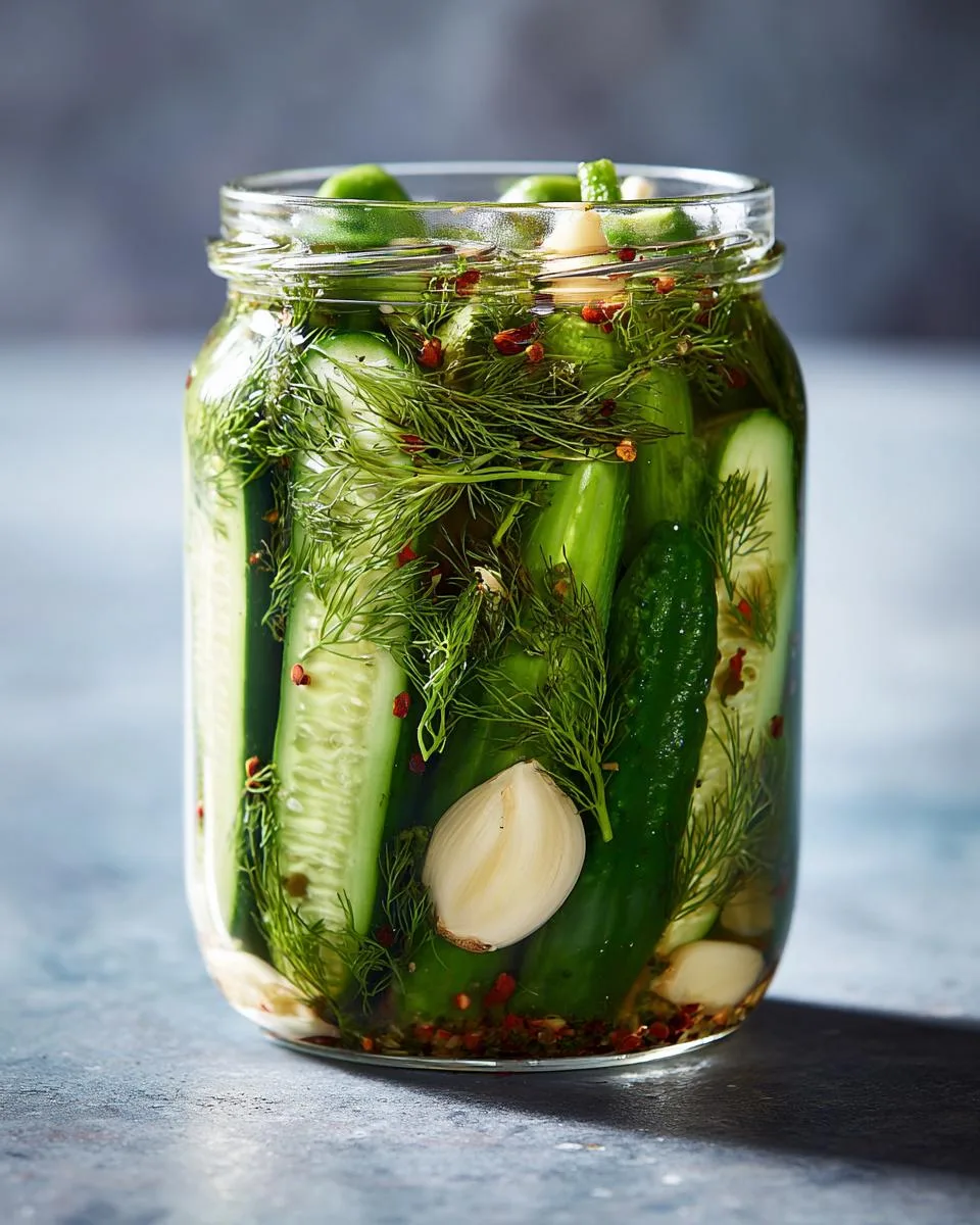Refrigerator Pickle Spears - detail 4