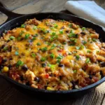 Salsa Chicken Rice Skillet