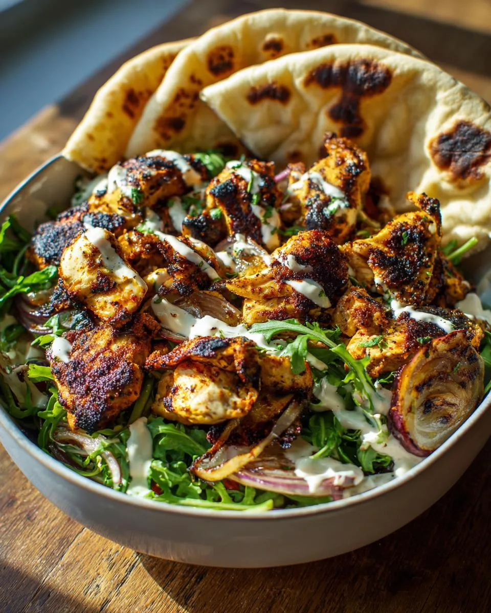 Sheet Pan Chicken Shawarma Bowls - detail 3