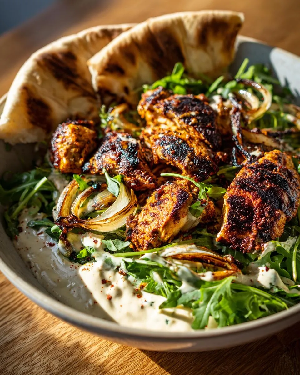Sheet Pan Chicken Shawarma Bowls - detail 4