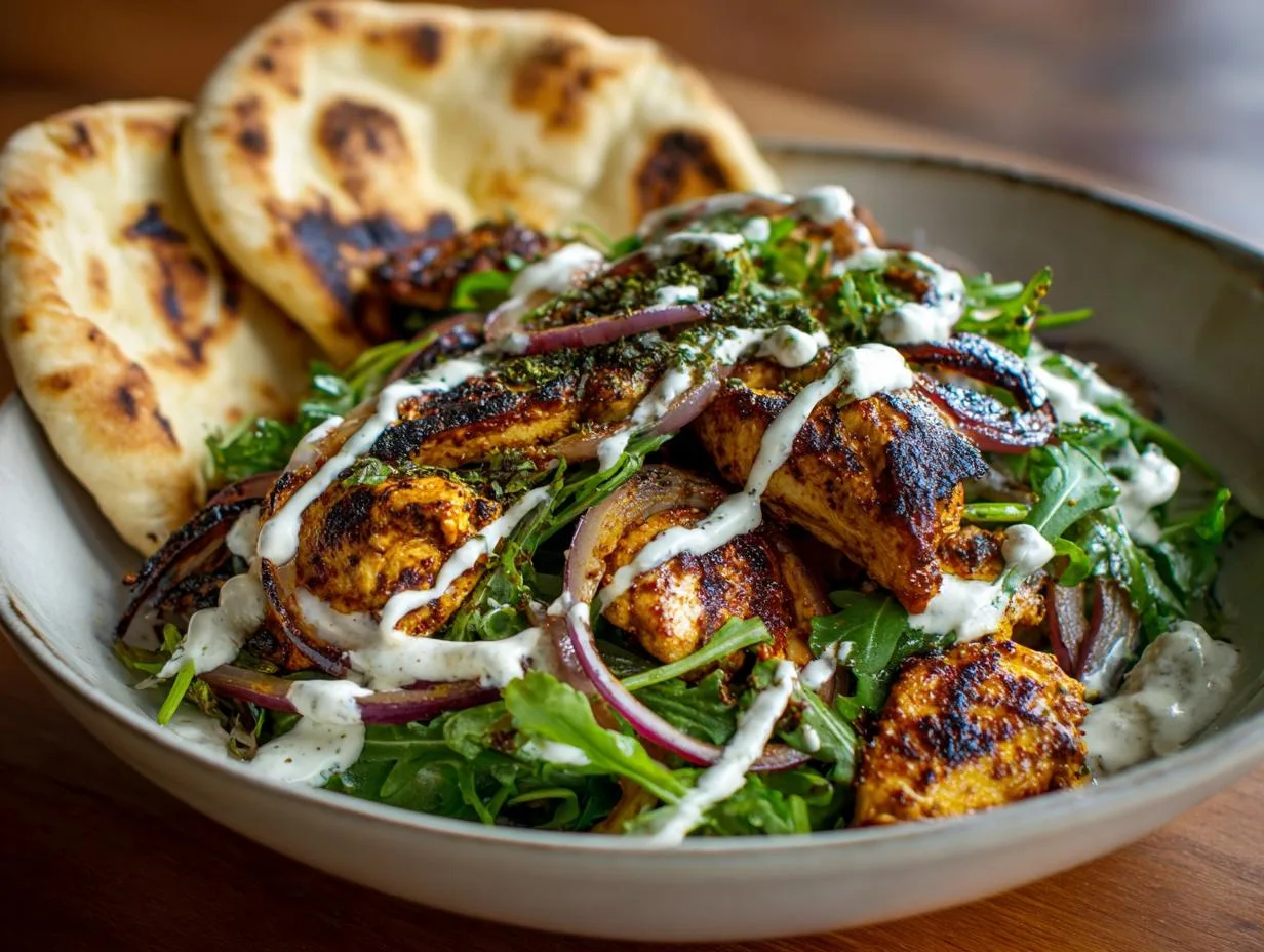 Juicy Sheet Pan Chicken Shawarma Bowls in Just 30 Minutes