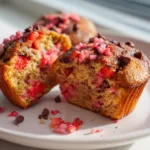 Strawberry Protein Breakfast Muffins