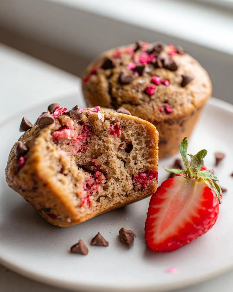Strawberry Protein Breakfast Muffins - detail 2