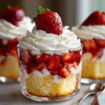 Strawberry Shortcake Cups