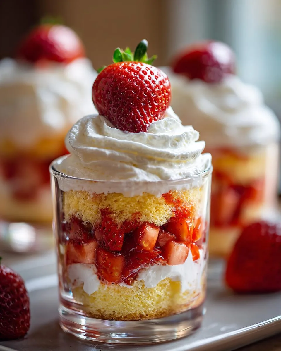 Strawberry Shortcake Cups - detail 3