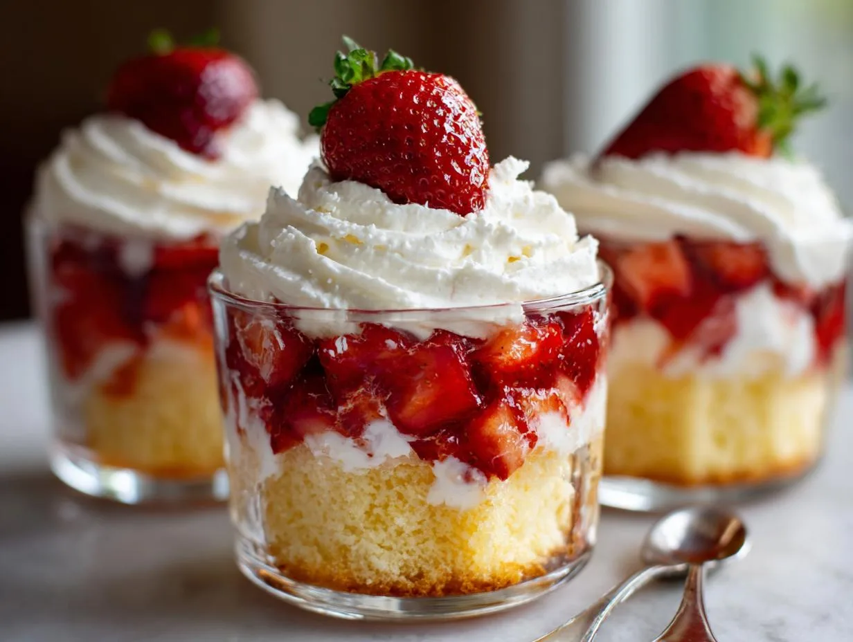Irresistible Strawberry Shortcake Cups in 3 Easy Steps