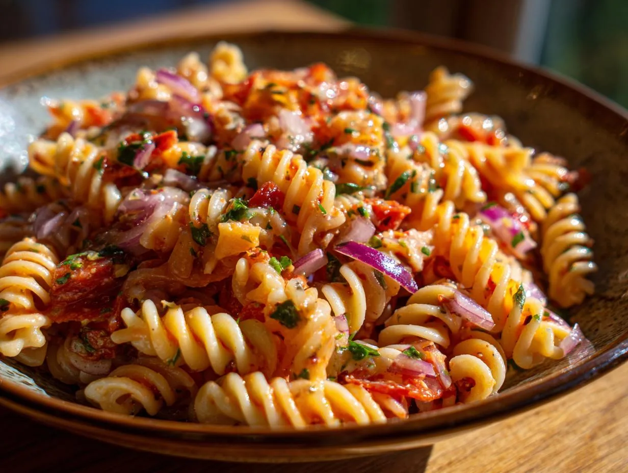 20-Minute Summer Italian Pasta Salad Bowl That Vanishes Fast