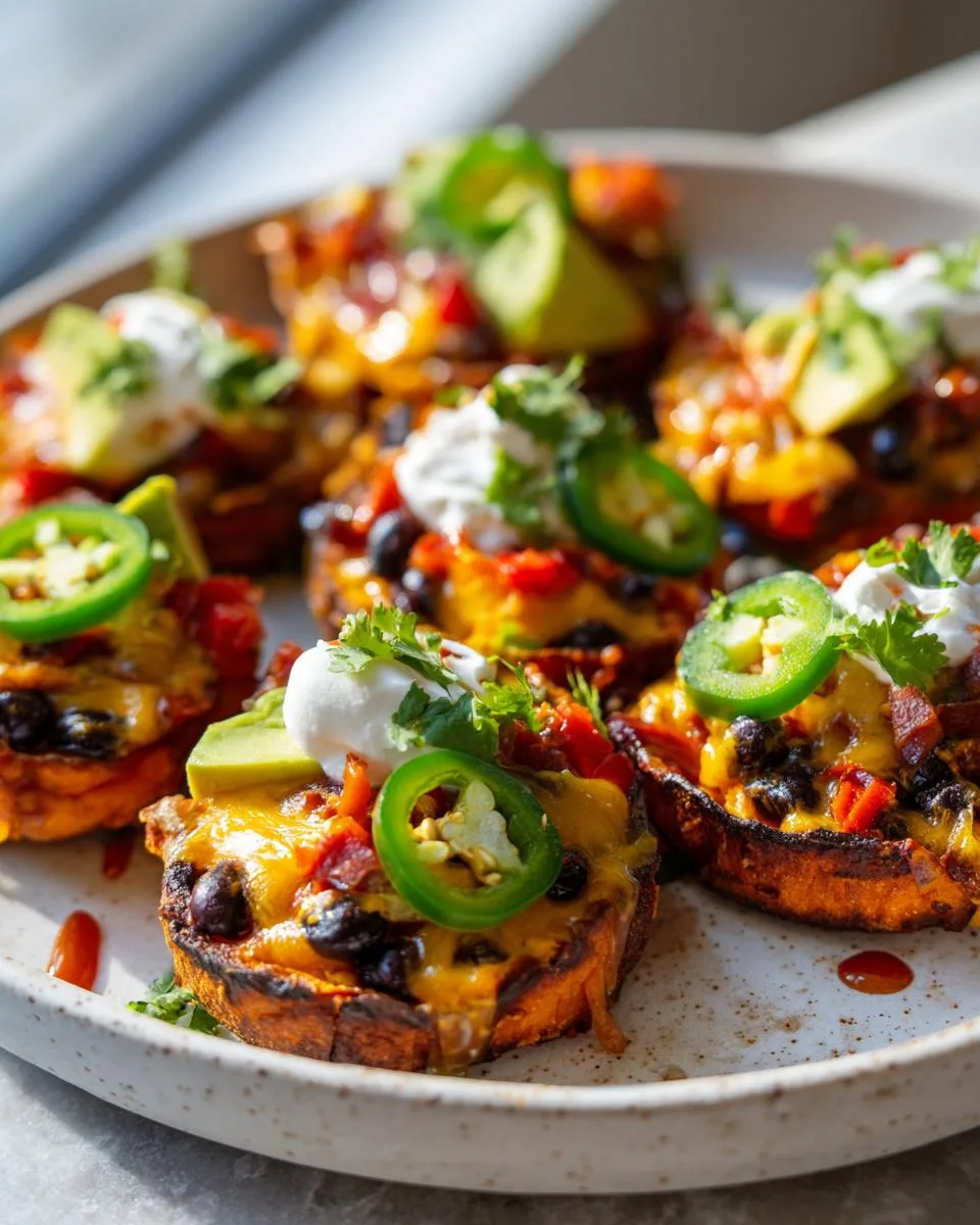Sweet Potato Nachos - detail 2
