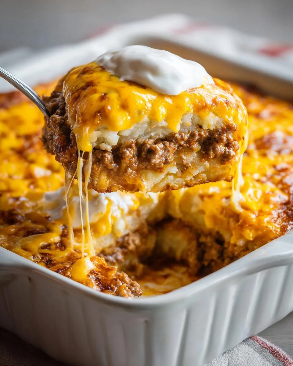 Taco Bell Potato Casserole - detail 1
