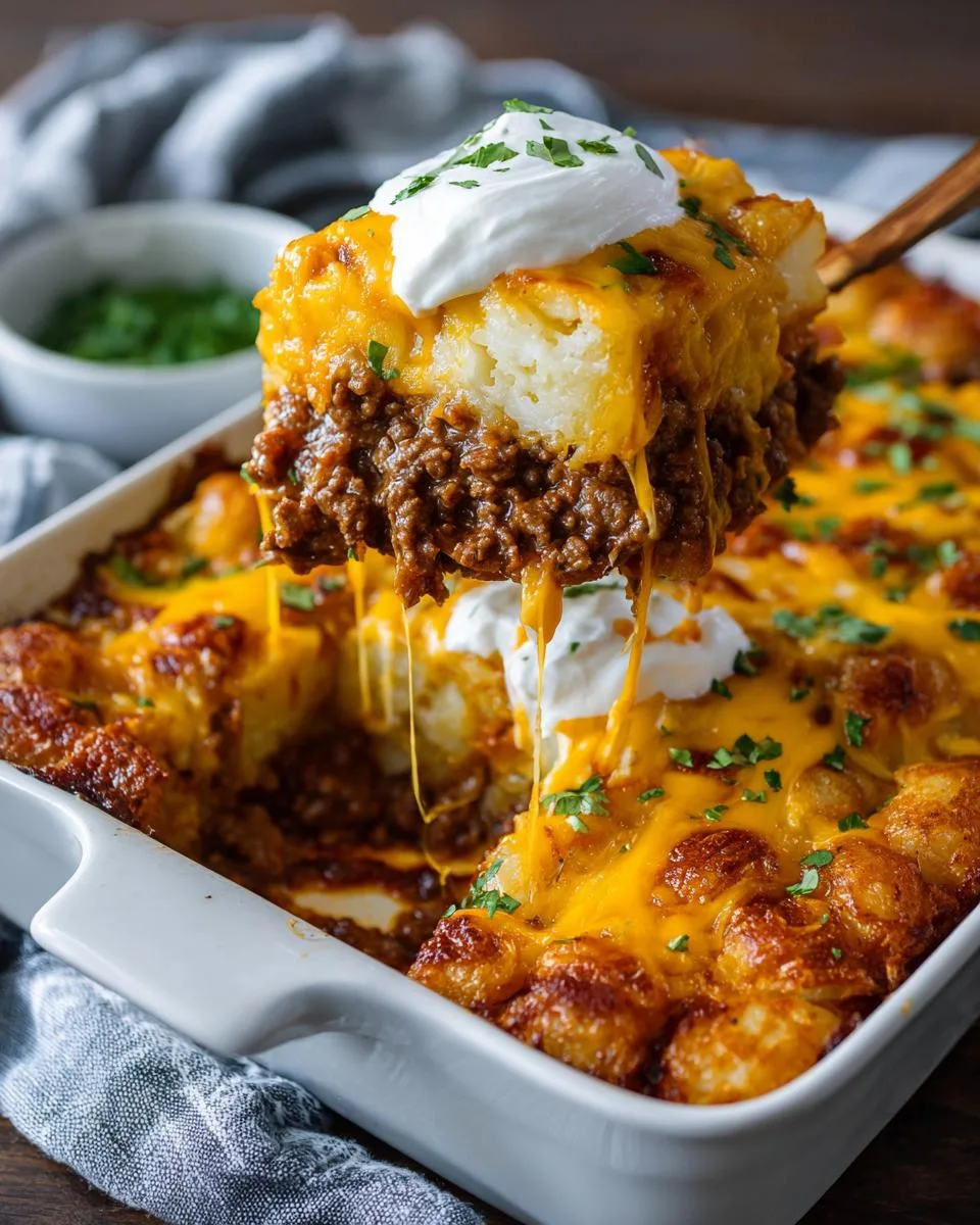 Taco Bell Potato Casserole - detail 2