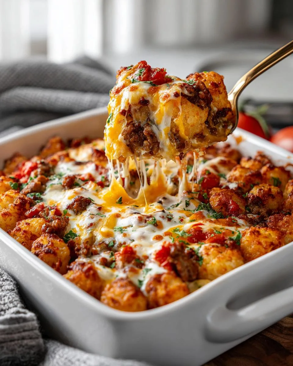 Tater Tot Breakfast Casserole - detail 4