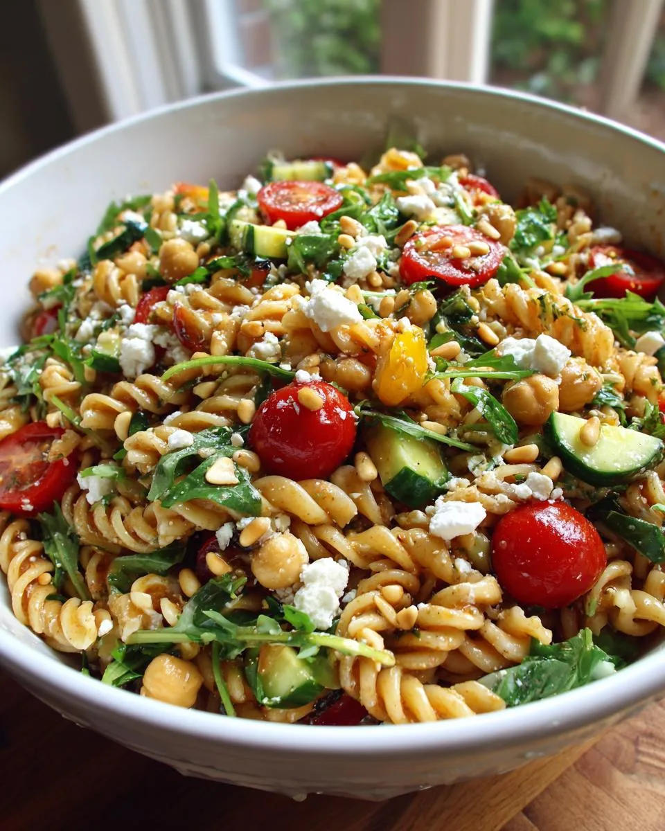 Tomato Basil Balsamic Pasta Salad - detail 1