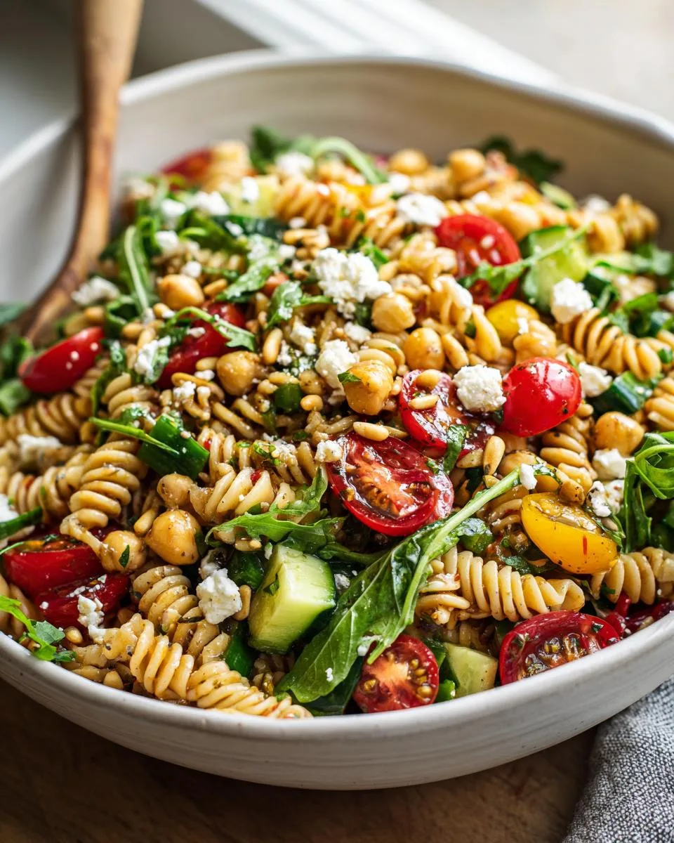 Tomato Basil Balsamic Pasta Salad - detail 2