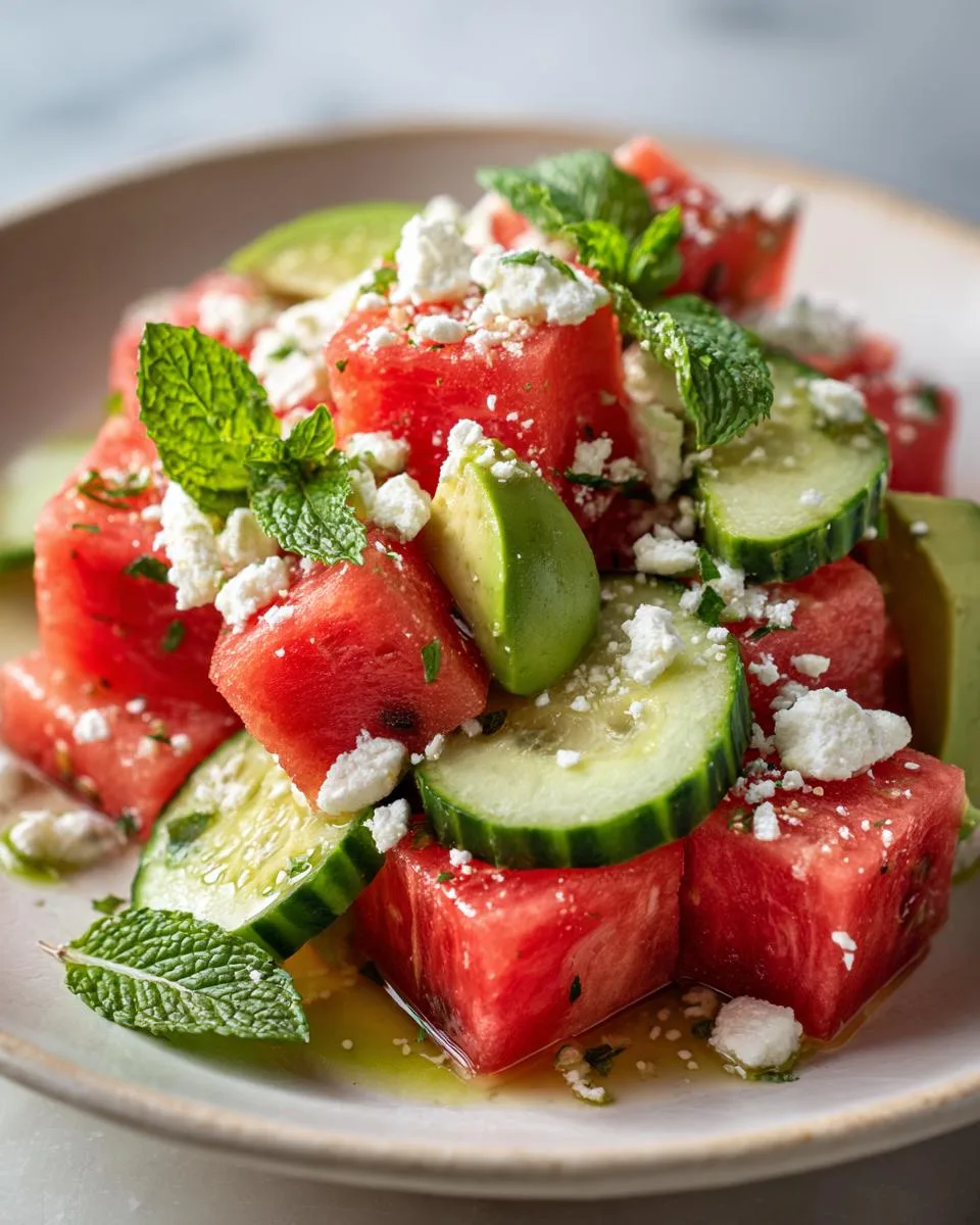 Watermelon Feta Salad - detail 4