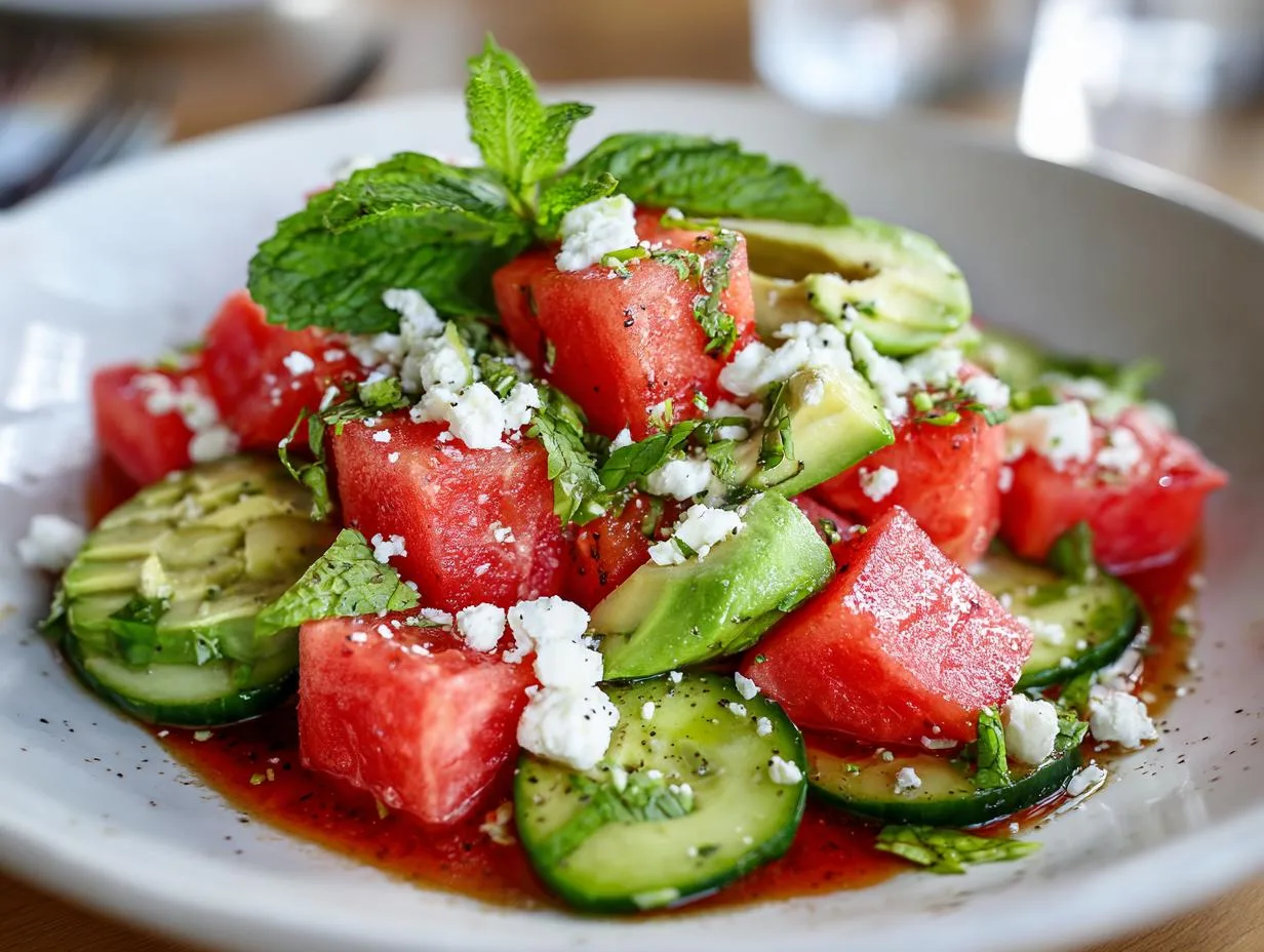15-Minute Watermelon Feta Salad That Steals the Show