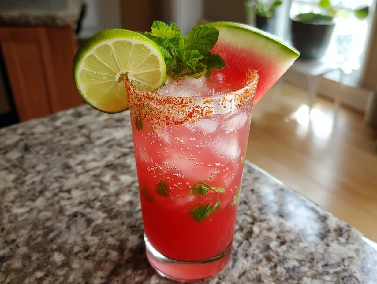 The Ultimate Watermelon Lime Summer Mocktail: Your New Summer Obsession