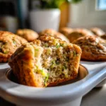 Zucchini Oat Breakfast Muffins