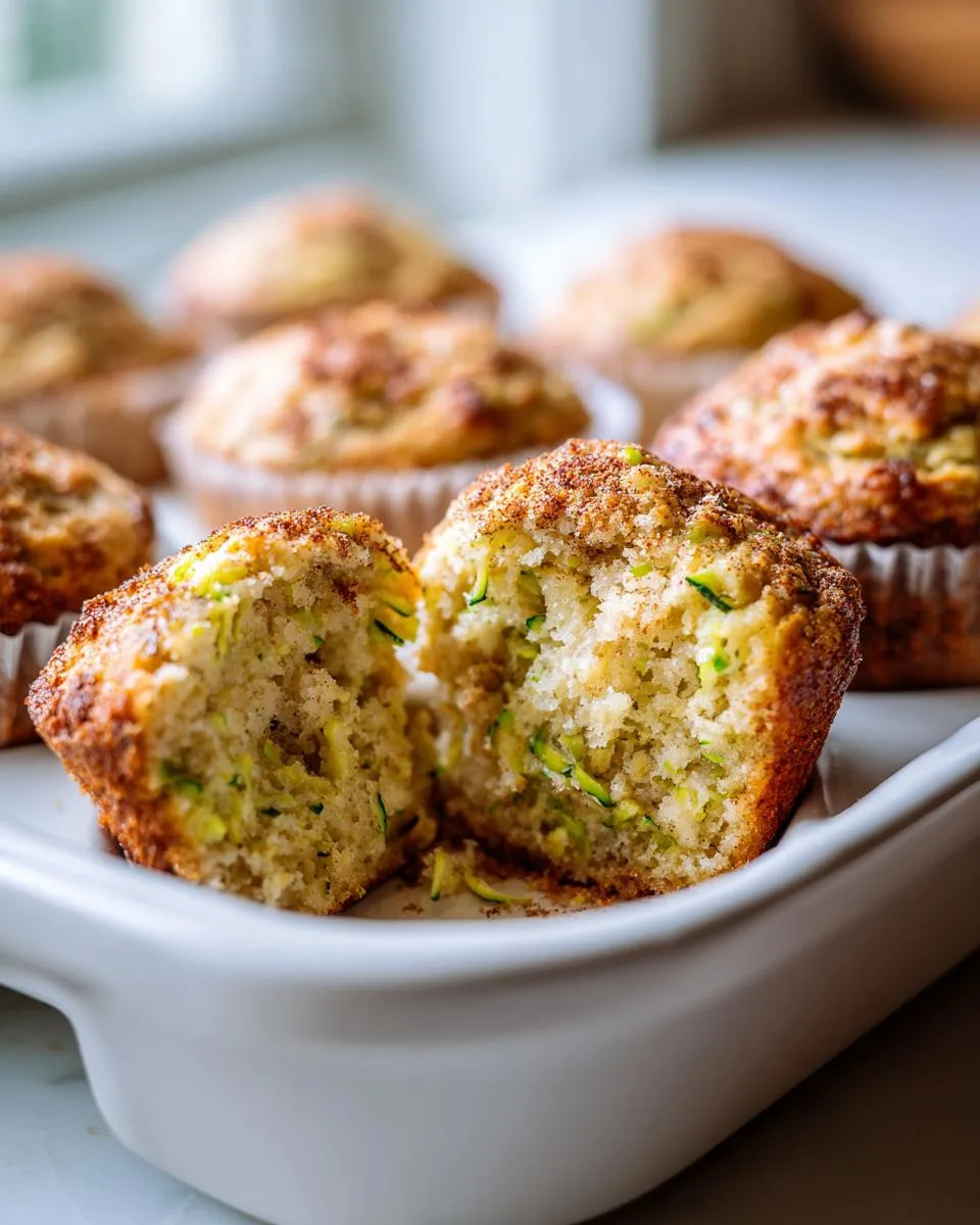 Zucchini Oat Breakfast Muffins - detail 3