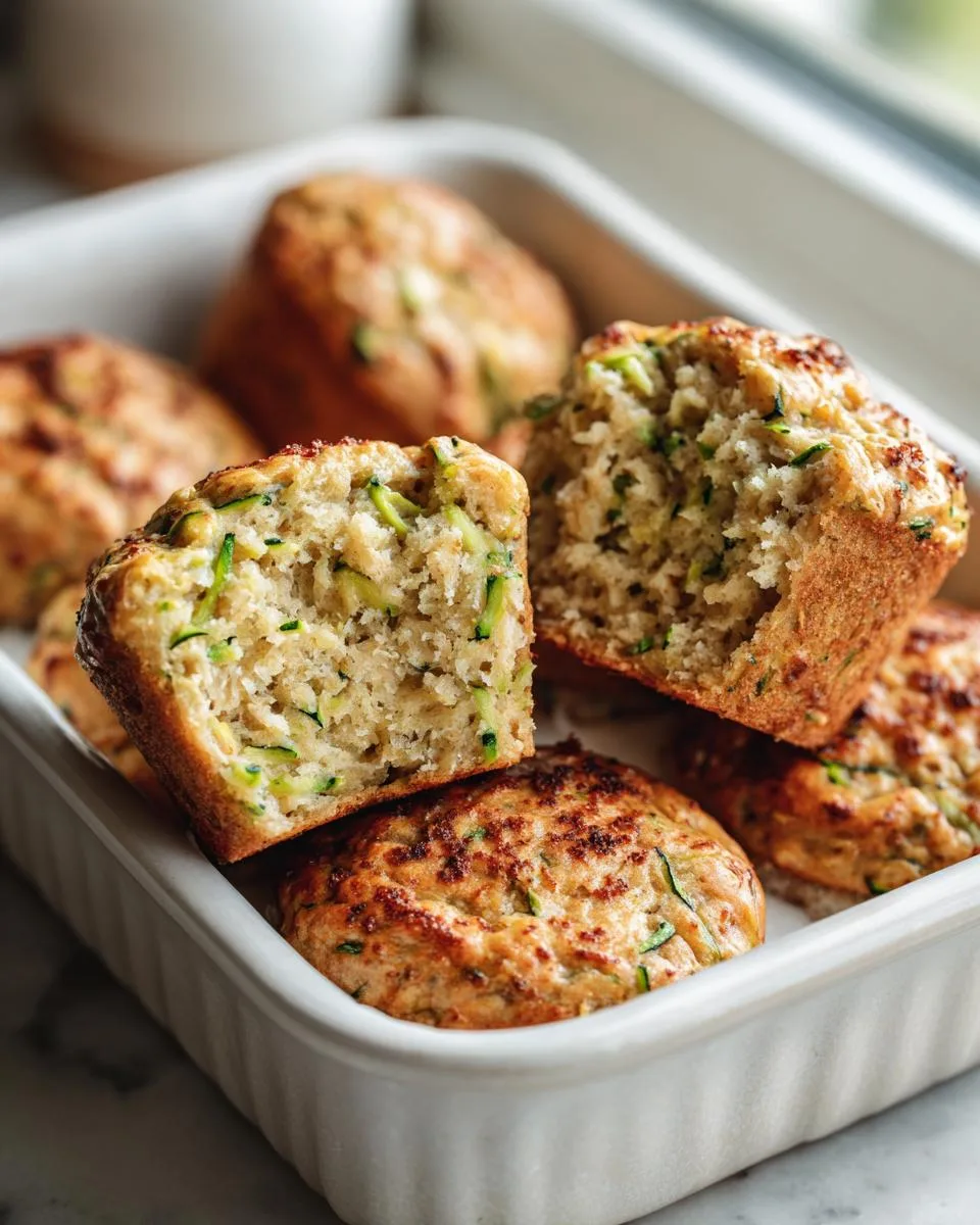 Zucchini Oat Breakfast Muffins - detail 4
