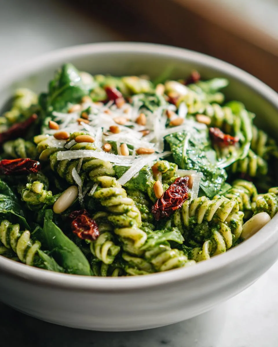 Arugula Lemon Pesto Pasta Salad - detail 2