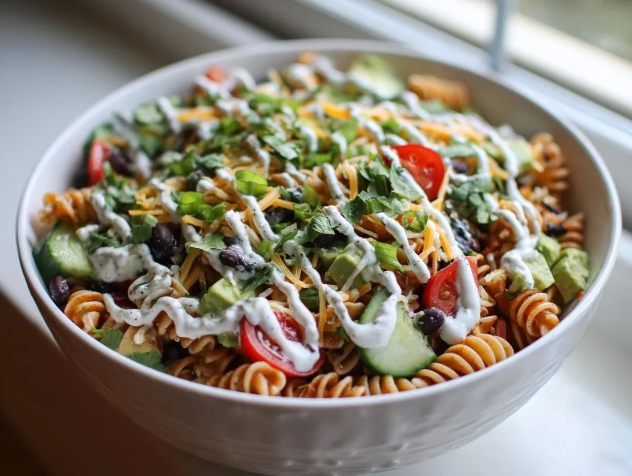 Irresistible 30-Minute Avocado Lime Pasta Salad Bowl Recipe