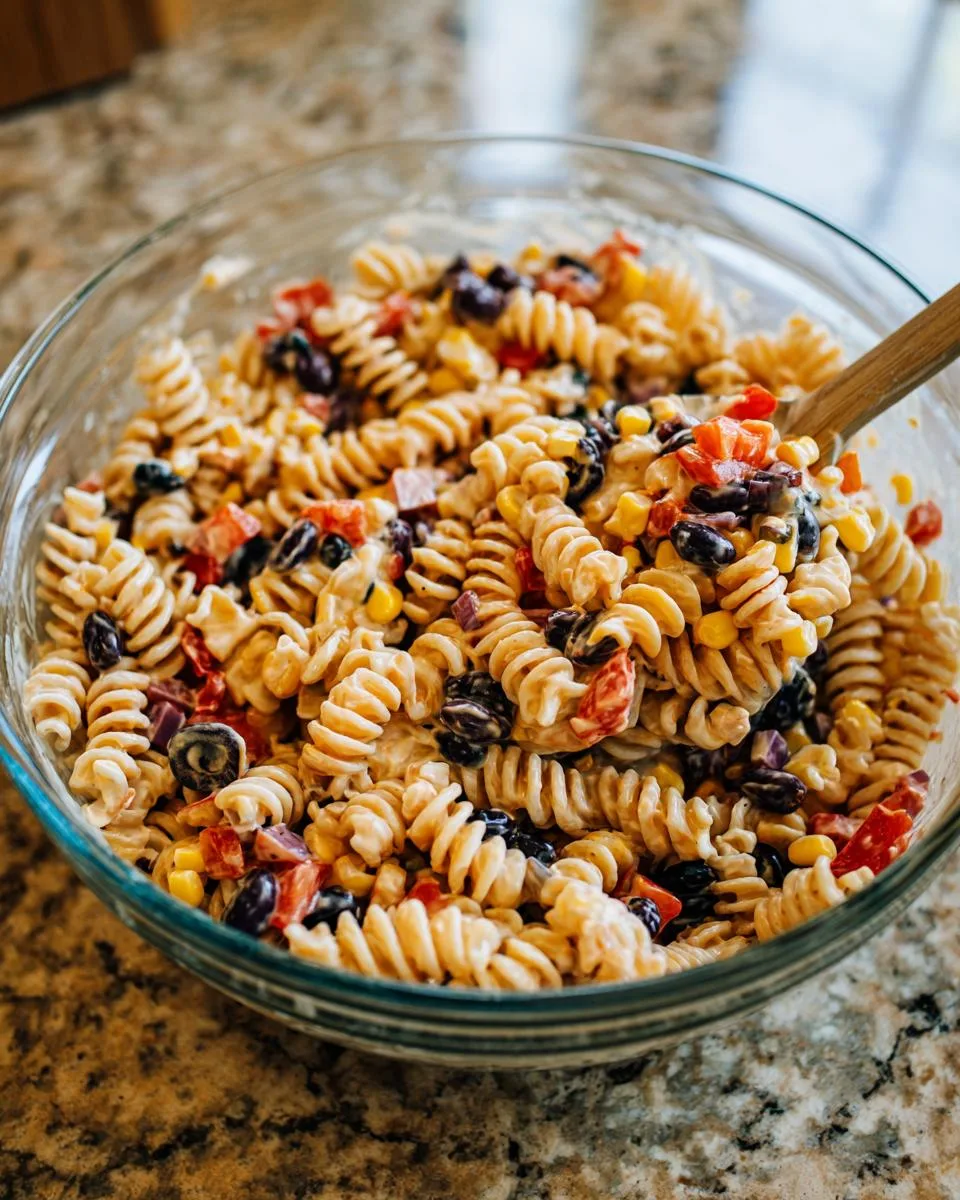 BBQ Ready Mexican Pasta Salad - detail 4