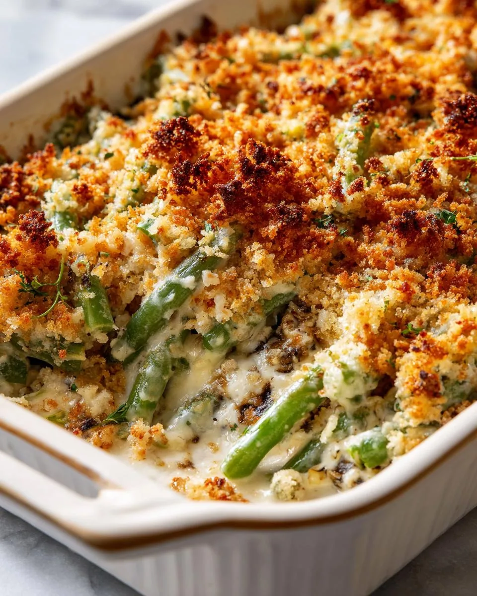Beer Cheese Green Bean Casserole - detail 3