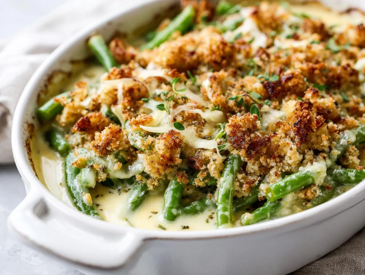 Beer Cheese Green Bean Casserole: A Life-Changing Holiday Side Dish That Disappears Faster Than The Turkey