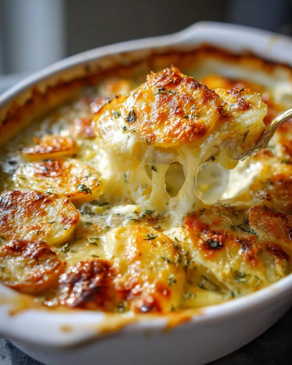 Cheesy Garlic Potatoes Gratin - detail 2