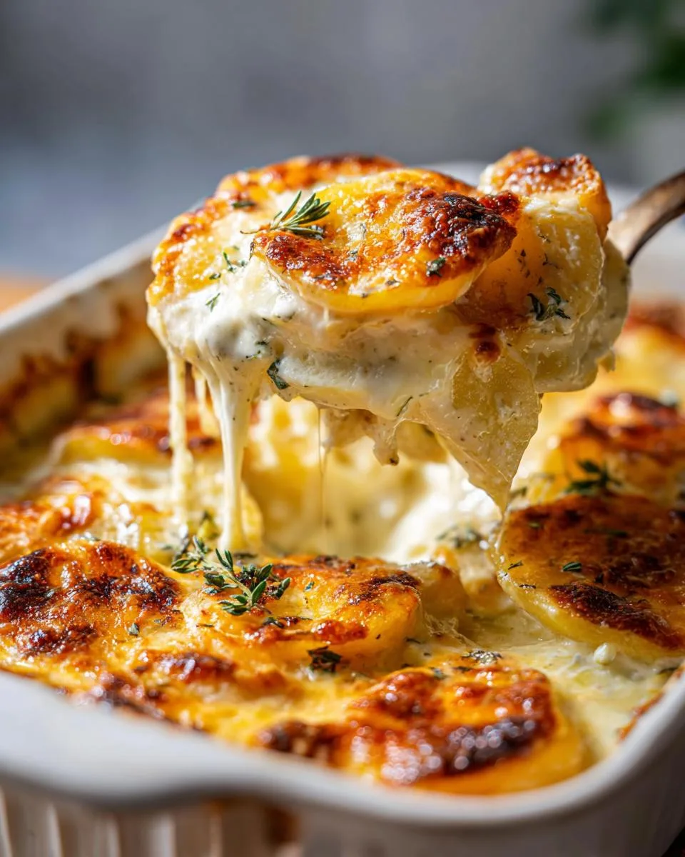 Cheesy Garlic Potatoes Gratin - detail 3