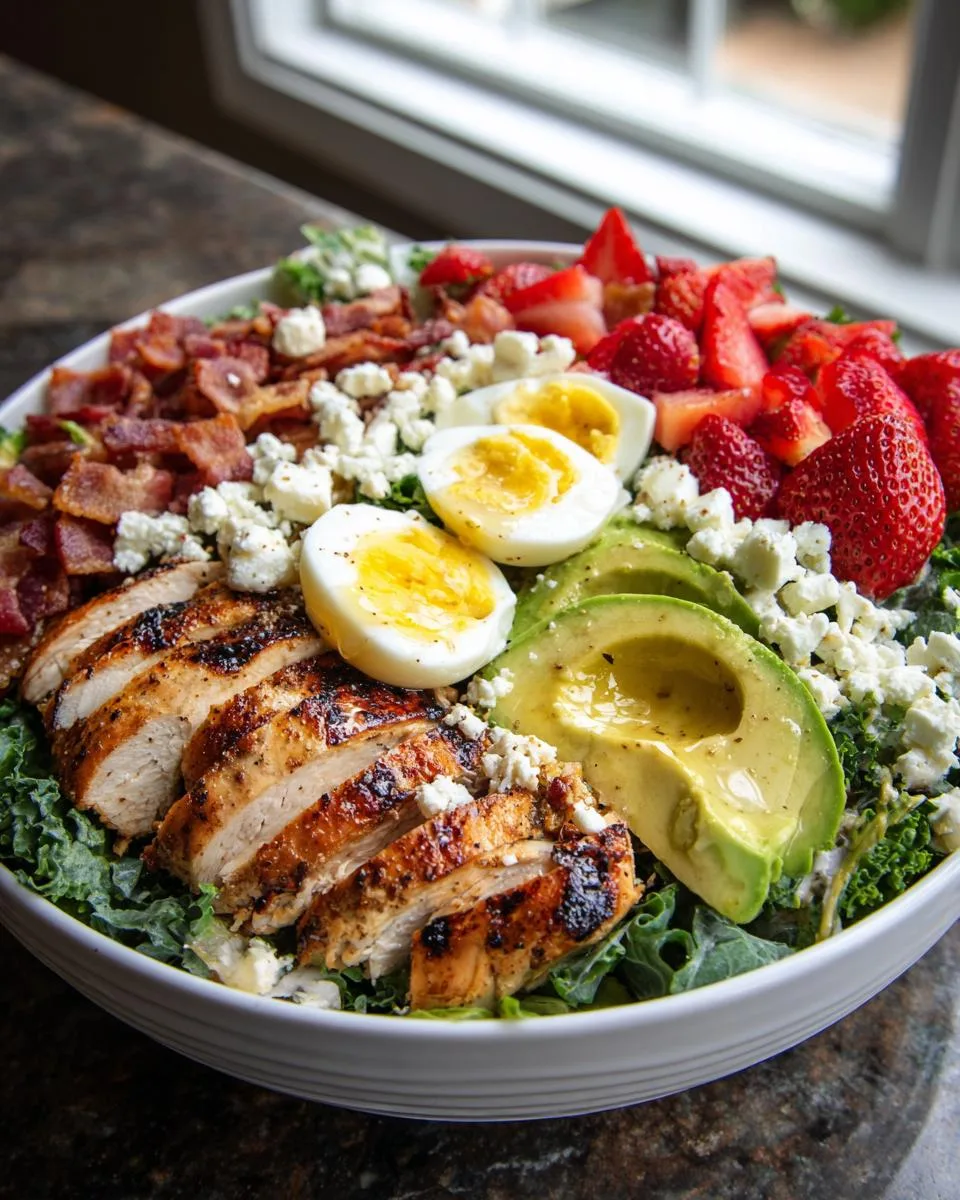 Chicken Cobb Protein Salad Bowl - detail 1