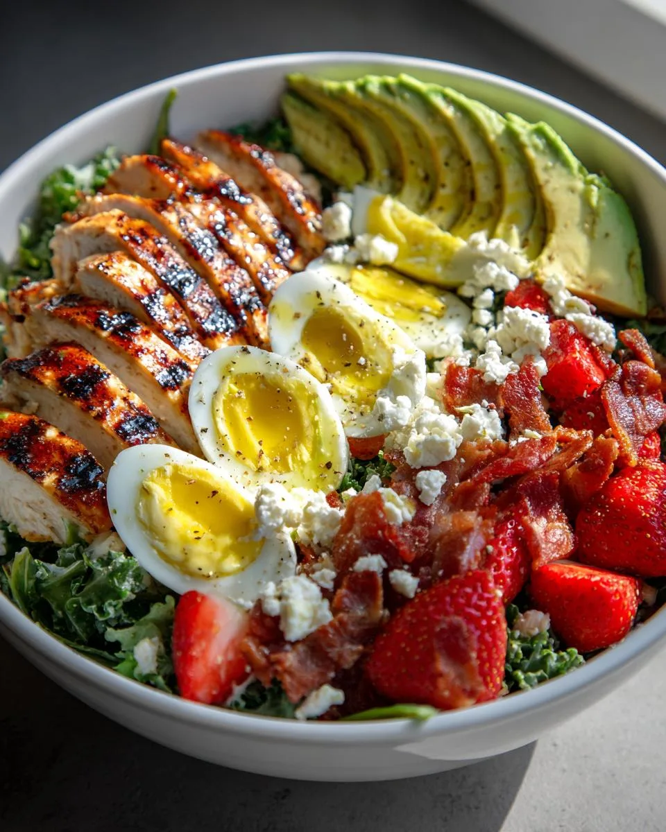 Chicken Cobb Protein Salad Bowl - detail 2