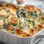 Chicken Spinach Artichoke Casserole
