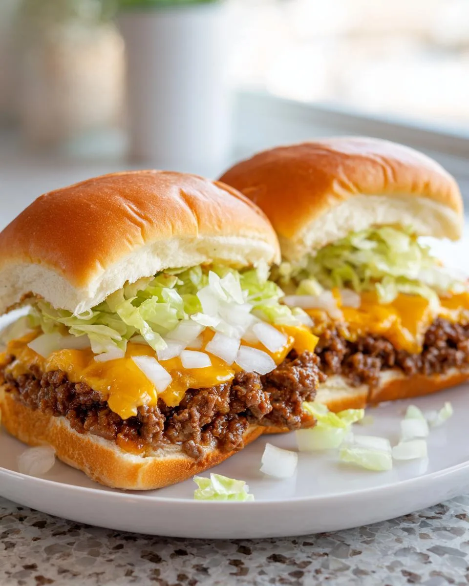 Chopped Cheese Sliders Recipe - detail 1