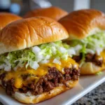 Chopped Cheese Sliders Recipe