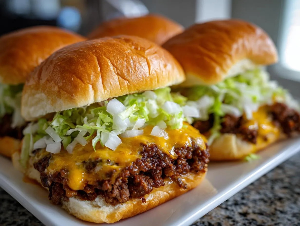 Chopped Cheese Sliders Recipe – The Ultimate Party Pleaser
