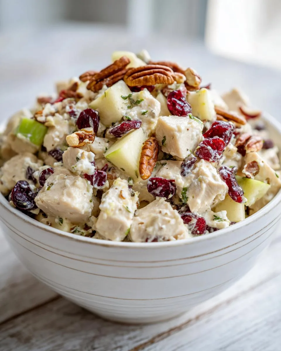 Cottage Cheese Apple Chicken Salad - detail 1