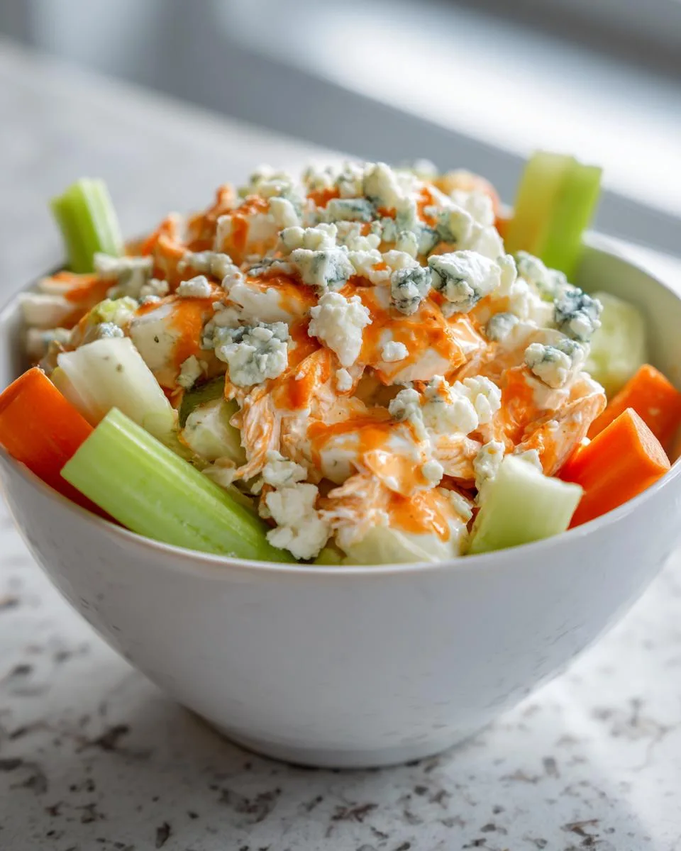 Cottage Cheese Buffalo Chicken Salad - detail 2
