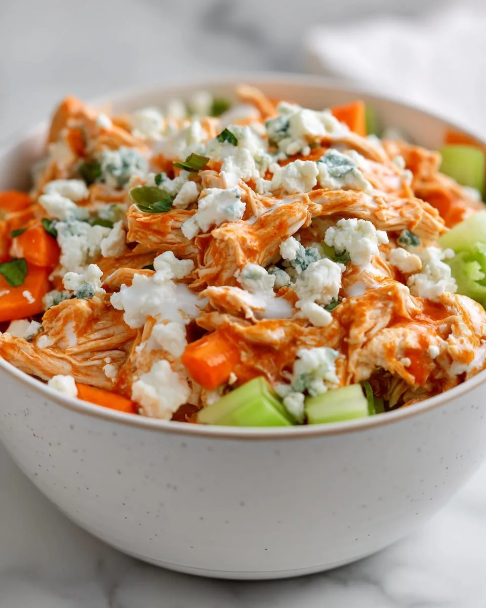 Cottage Cheese Buffalo Chicken Salad - detail 4