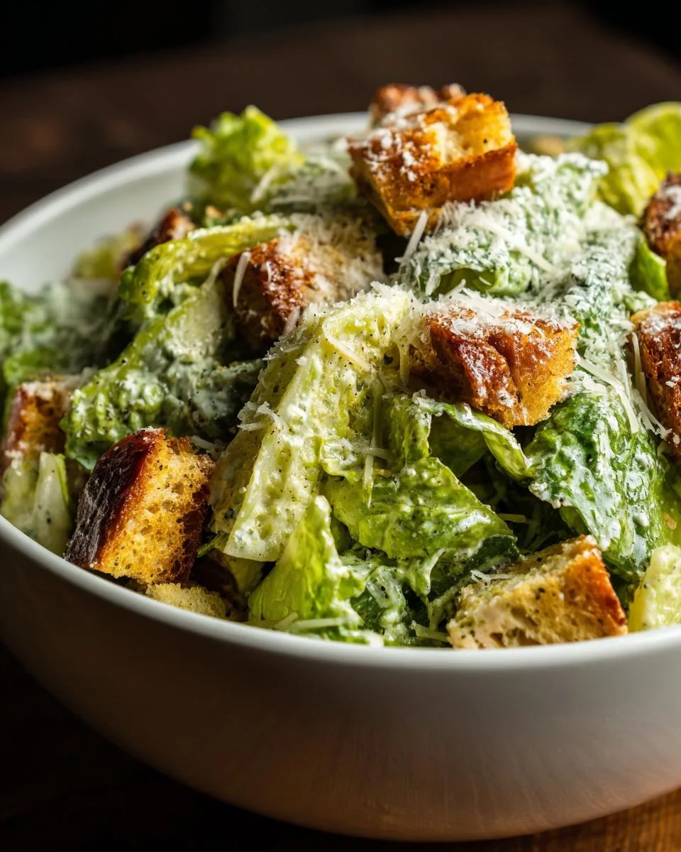 Cottage Cheese Caesar Chicken Salad - detail 1