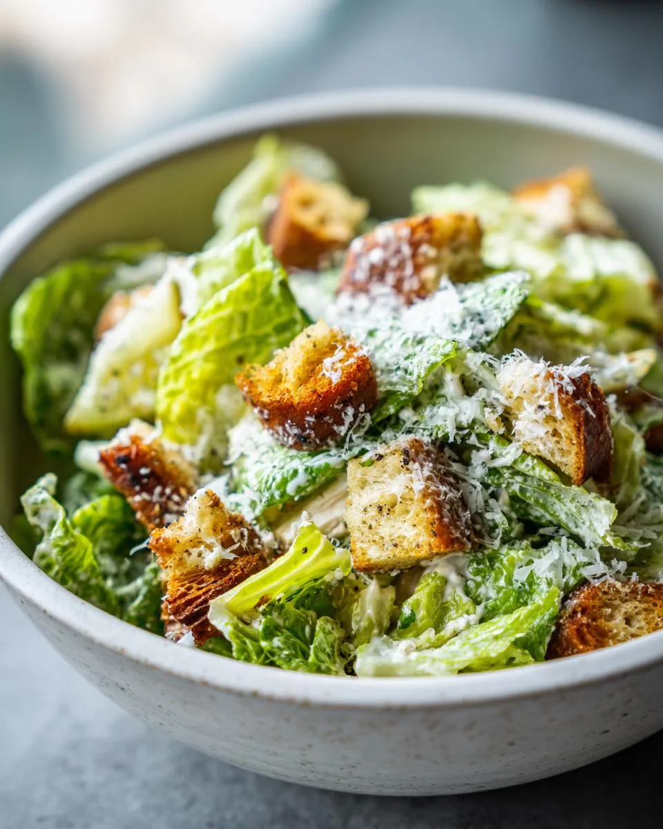 Cottage Cheese Caesar Chicken Salad - detail 4