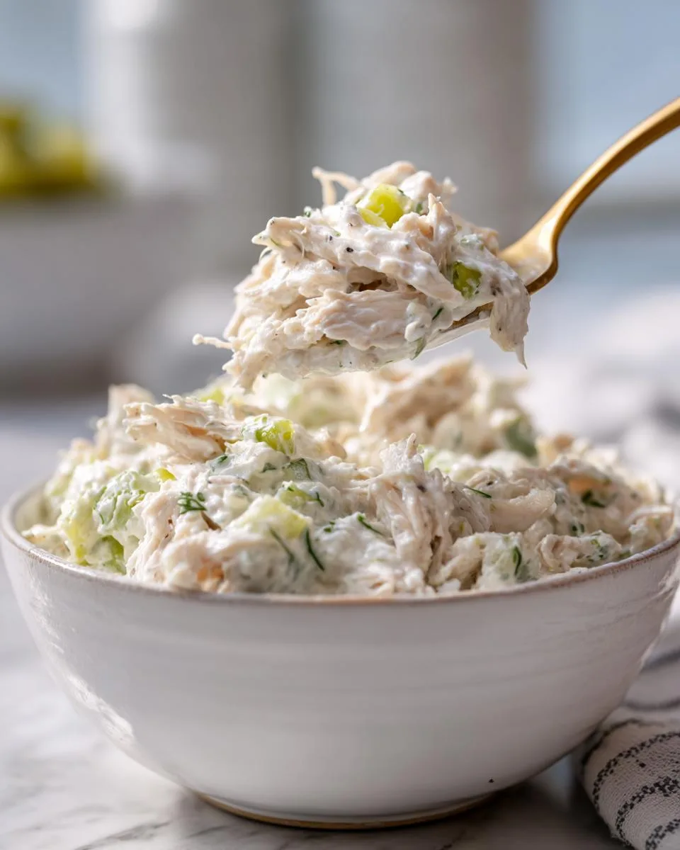 Cottage Cheese Pickle Chicken Salad - detail 3