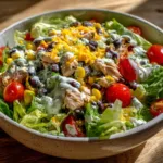 Cottage Cheese Taco Chicken Salad