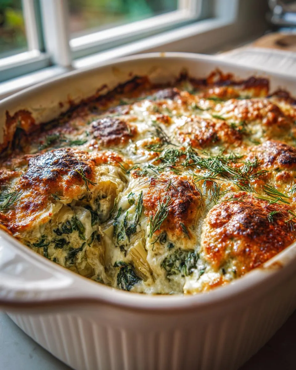 Creamy Parmesan Spinach Bake - detail 1