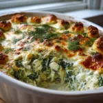 Creamy Parmesan Spinach Bake